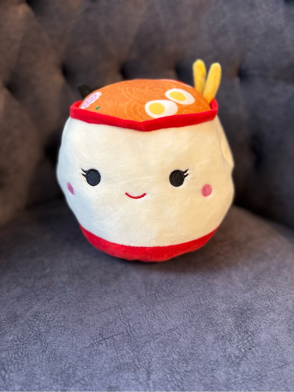 Flippable Shun the Sushi and Raisy the Ramen Squishmallow “8